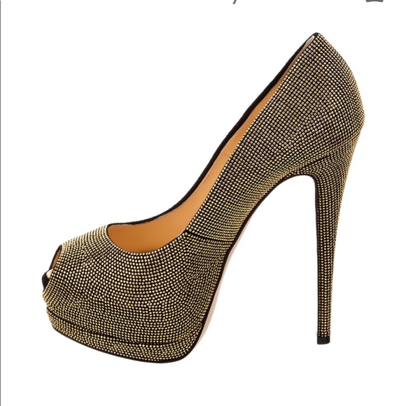 Giuseppe Zanotti Women Gold Pumps - Picture 3 of 8
